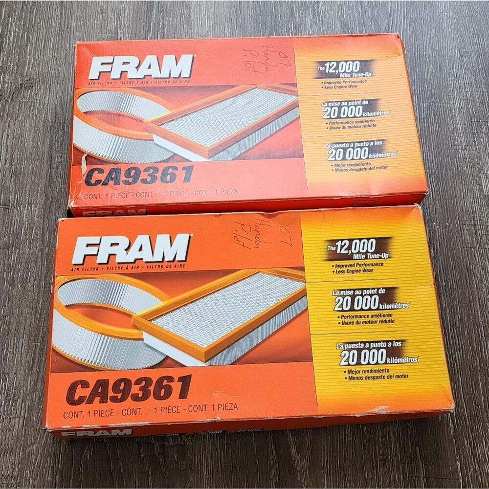 Fram CA9361 air filter x‎ 2